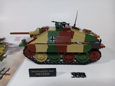 JAGDPANZER 38(t) HETZER Ardennes COBI 2669 LIMITED EDITION 1:28 READ DESCRIPTION