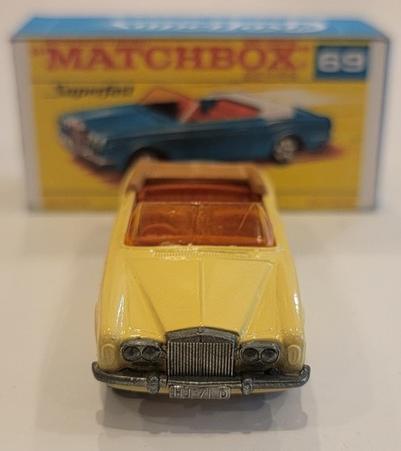 Matchbox Superfast 69 Rolls-Royce Silver Shadow Coupe 1969 Custom/Crafted Box - Picture 2 of 10