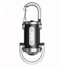 Portable Waterproof Keychain Flashlight with Built in Power Bank for Adventures