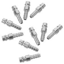 10pcs Pneumatic Quick-Connect Couplings: Air Hose Fittings for Compressors and