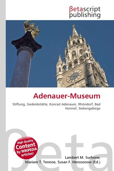 Lambert M. Surhone (U. A.) | Adenauer-Museum | Taschenbuch | Deutsch (2026)-image