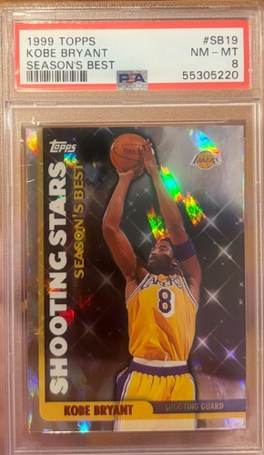 1999 Topps Kobe Bryant Shooting Stars #SB19 PSA 8