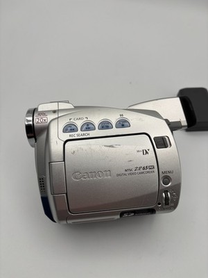 Canon ZR65MC Mini DV Camcorder MiniDV Cassette Video Camera Silver
