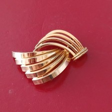 Henkel & Grossé (Chr. Dior Hersteller) Edle "BROSCHE" - vergoldet - 1958