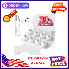 4 Pairs Replacement Ear Tips for Airpods Pro 2Nd/1St Generation with Portable St