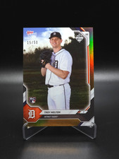 Troy Melton 2026 Topps Now Road To Opening Day Detroit Tigers Gold #15/50 RC