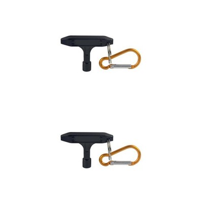  Set of 2 Schlagzeug Tuning Keys Einstellbarer Drumschlüssel Drum-Tuning-Tool