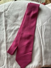 Vintage Brooks Brothers Makers Silk Tie Pink White Dot NWT USA Made Necktie