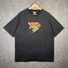 Vintage X MEN Shirt Mens XL Black 90s Marvel Comics Wolverine Cartoon Rare