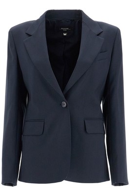Lamine single-breasted blazer WEEKEND MAX MARA Woman Sz. 44 IT LAMINE 001NV BLUE