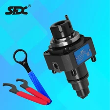 SFX BMT45-0°-ER25 Driven Tool Holder CNC Power Lathe Tool for Turn-Mill Machines