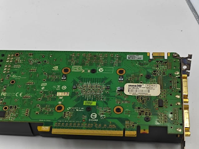 Inno3D GeForce GTX 460 Graphics Card - Working, Used - Image 4 of 4