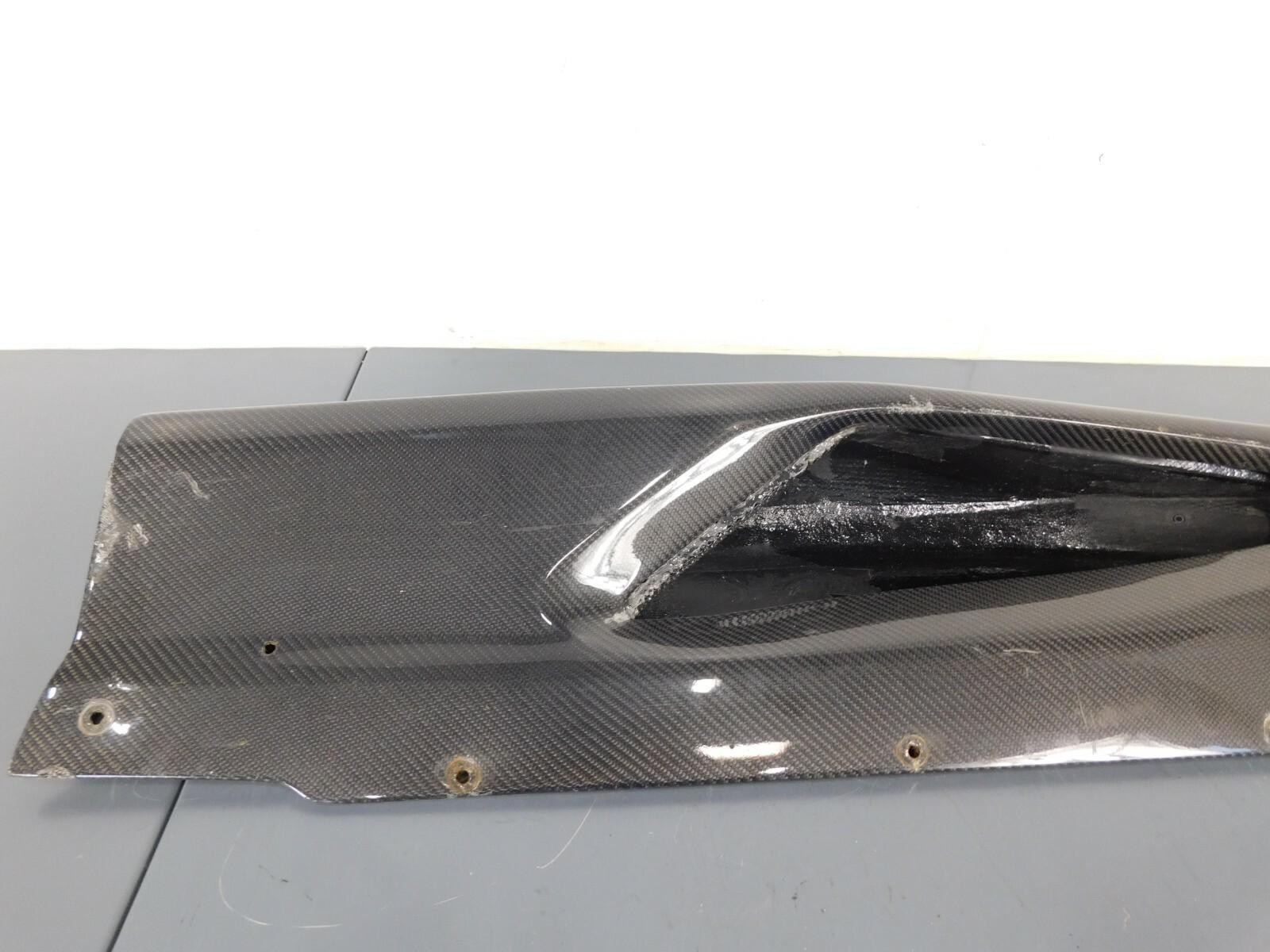 2015 16 17 McLaren 650S Left Rear Carbon Rocker Ext Air Intake Panel #5010 A9