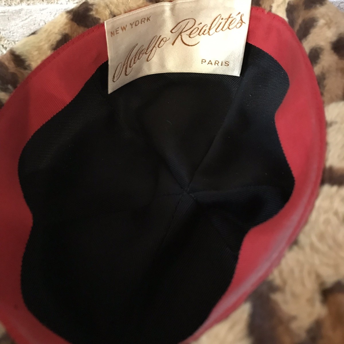 2IDIOTS LABEL PILLBOX CAP leopard