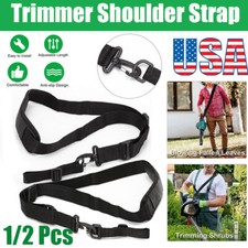 Universal Trimmer Shoulder Strap Adjustable Harness Weed Eater Grass Edger Lawn