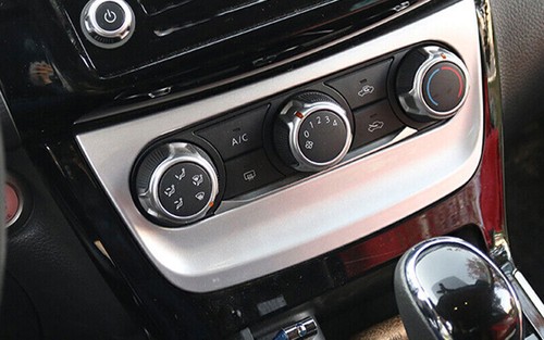 Central Console AC Button Cover Decor For Nissan Sentra Sylphy 2013-2019 Silver - Bild 5 von 16