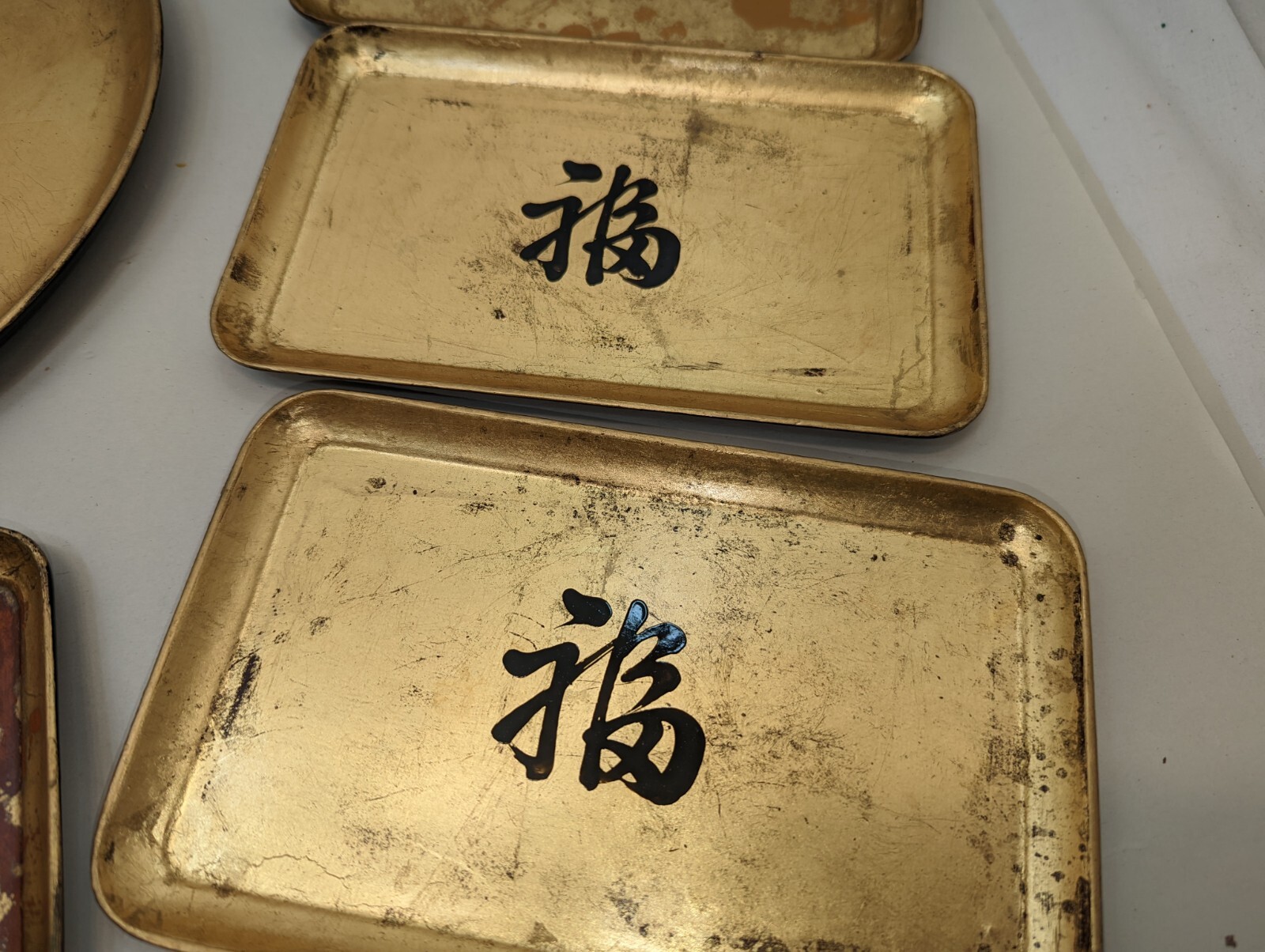4 Japanese 1959 LACQUER WAGASHI from LIBERTY HOUSE HAWAII Plates and trays C13 eBay