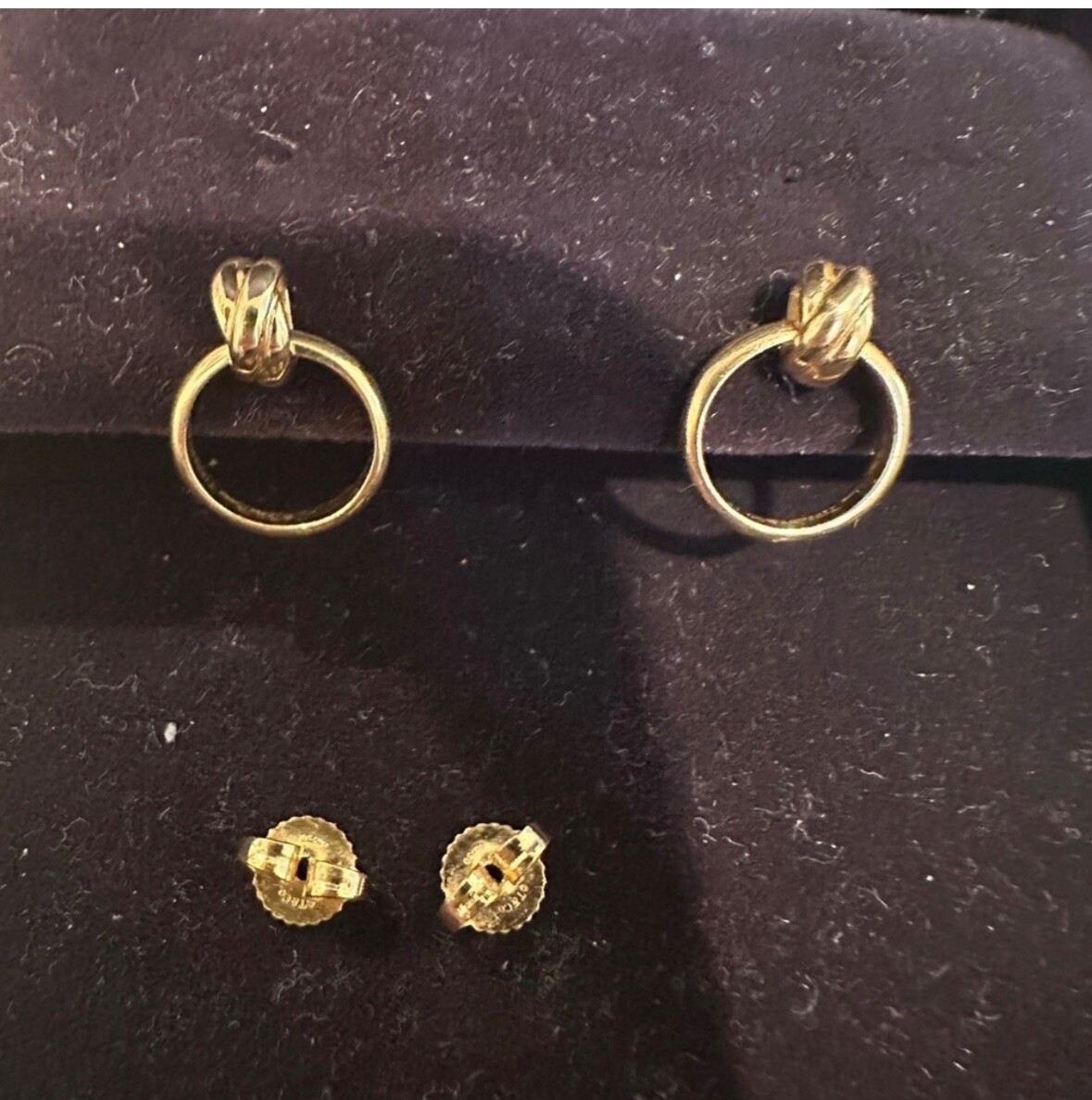 Paloma's Melody Mini Hoop Earrings 18K Gold authentic