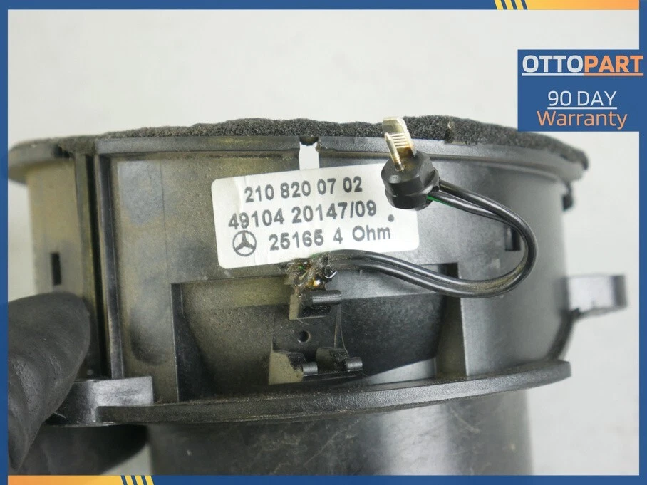 ALTAVOZ PUERTA TRASERO IZQUIERDO MERCEDES BENZ E300 E320 E420 1996-1997 LADO CONDUCTOR OEM Foto 4 de 4