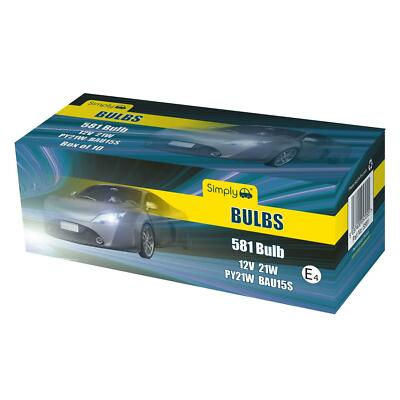 Osram 581 12V PY21W LED Amber - Twin Pack | Euro Car Parts