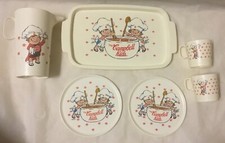 Campbell Kids 6 Assorted Kitchen Pretend Play Pieces 1992 Chilton-Globe Inc. 