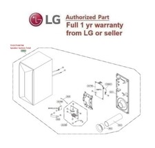 LG GENUINE PART #TCG37548703 LG Home Theatre S/Bar Sub Woofer Speaker Assy SN4