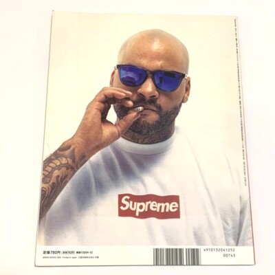 SUPREME Book Vol 1 no Logo Sticker magazine catalog 2005 Japan