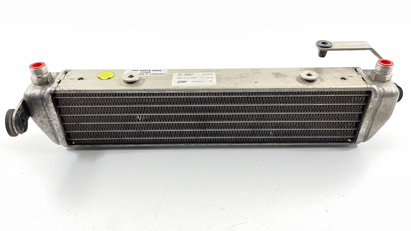 08-15 AUDI R8 SPYDER AUTOMATIC TRANSMISSION GEAR OIL COOLER 427 317 021 OEM