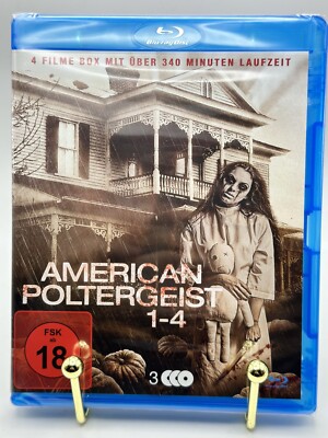 American Poltergeist 1 - 4 | Blu-ray | FSK 18 | NEU & OVP |