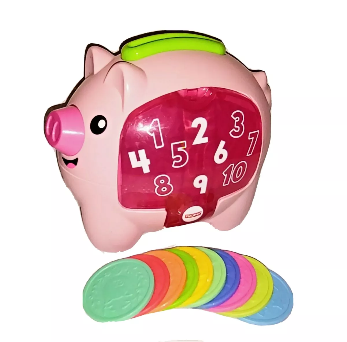 Fisher-Price Laugh & Learn: Learning Piggy Bank Light Piink 