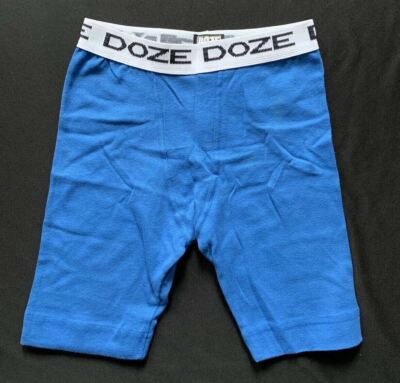 Vintage 1990 s DOZE CLOTHES Boxer Briefs Size L/XL BLUE - UNWORN