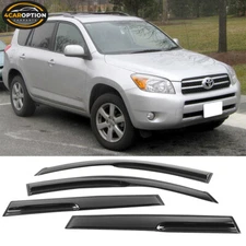 Fits 06-12 Toyota RAV4 XA30 Mugen Style Window Visors Rain Sun Guard Vent Guards
