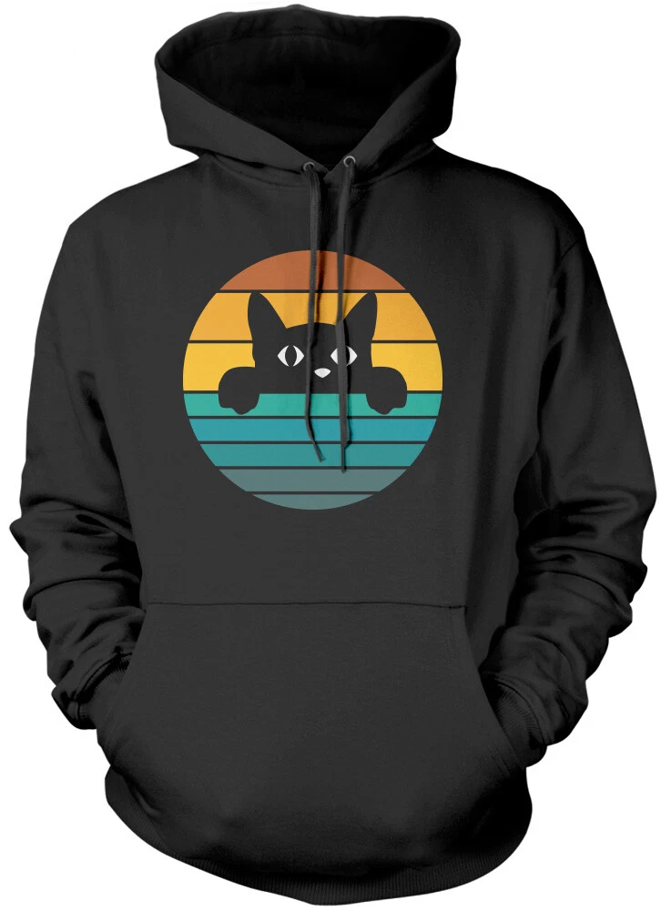 graphic cat hoodie