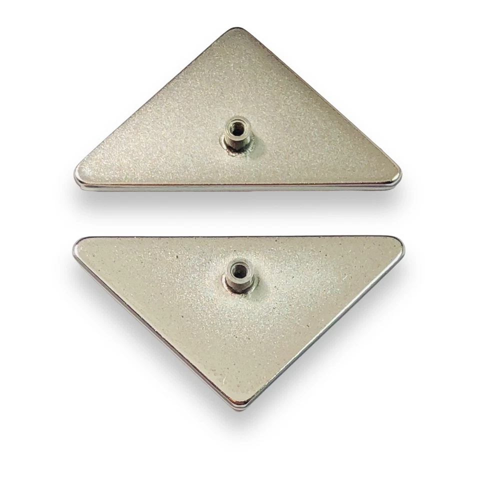 Gafas de sol PRADA PR 09ZS PR 10ZS negras/plateadas logotipo lateral de repuesto con tornillos Foto 4 de 4