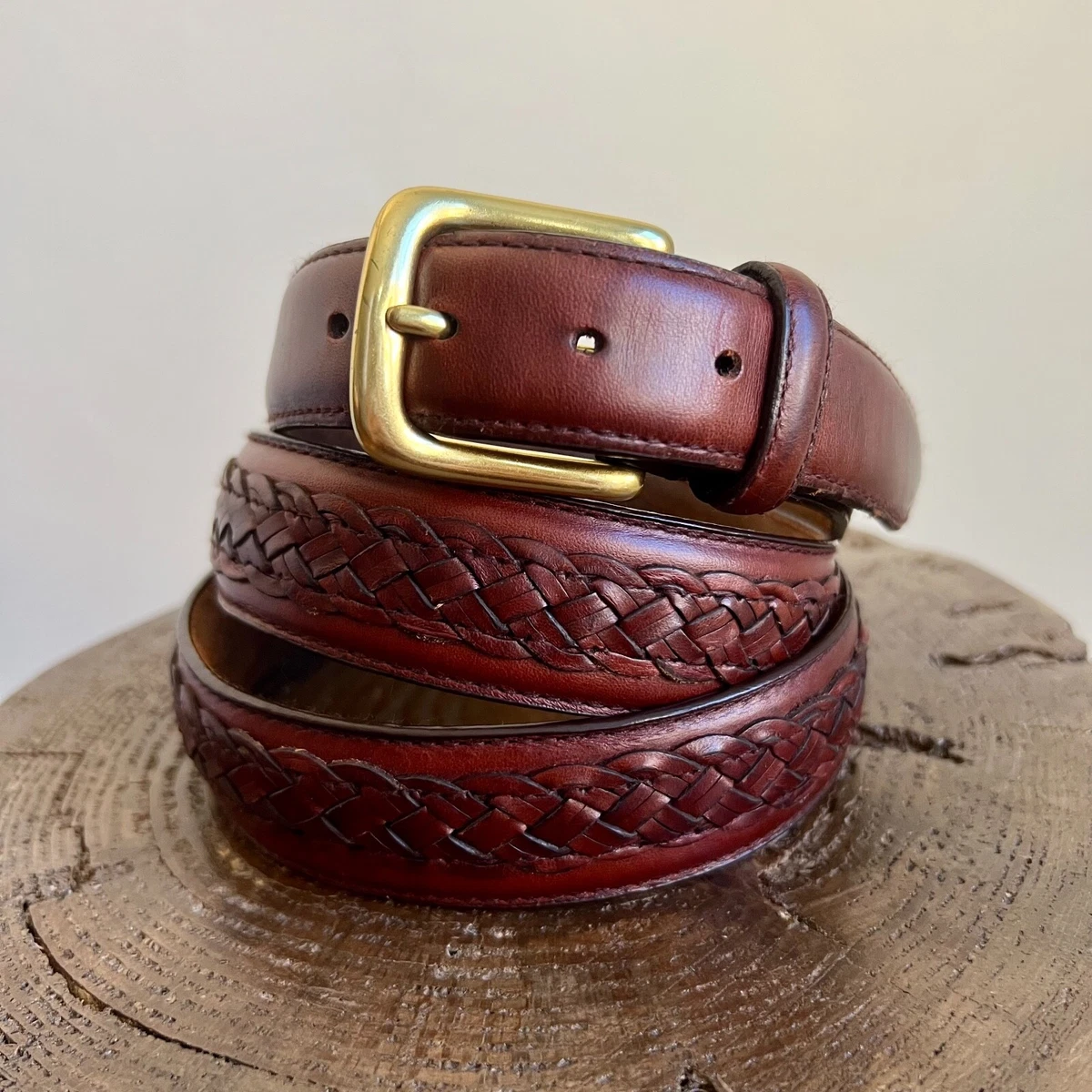 Cognac color clearance belt