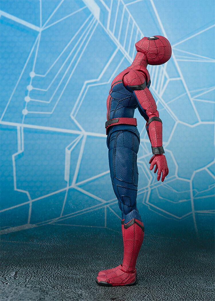 New SHF S.H.Figuarts PS4 Marvels Spider-Man Far From Home Advanced Suit Box  Set