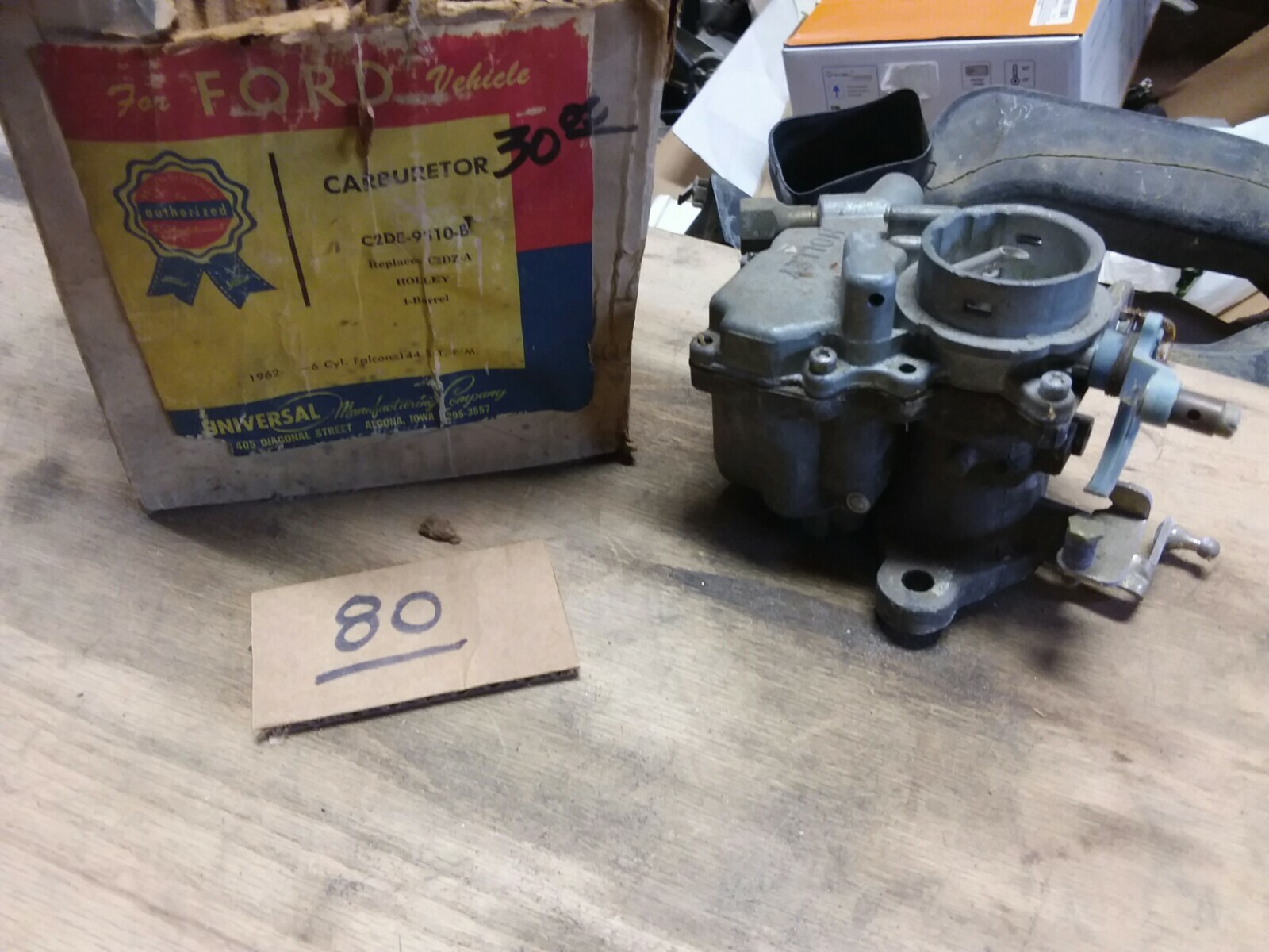 NOS 19629 FORD FALCON 144/200 6 CYLINDER HOLLEY CARBURETOR 1909 eBay