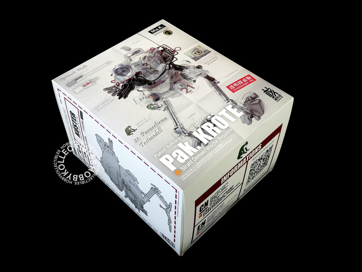 Pak. KRÖTE 1/20 MK-939 Maschinen Krieger 1/20 Ma.K. Pak Krote by Wave - YouTube