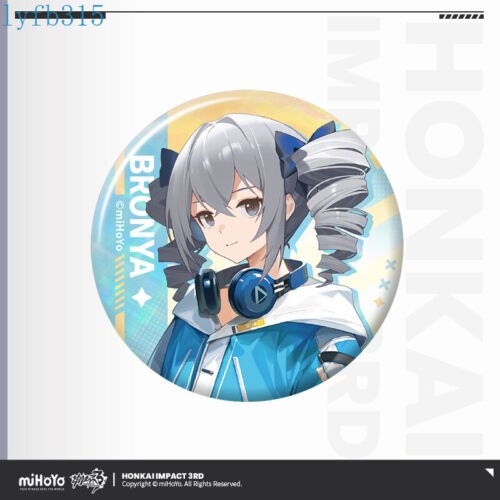 1pc Official Bronya Zaychik Honkai Impact 3rd Bag Badge Itabag Pin Button 58mm - Picture 1 of 1