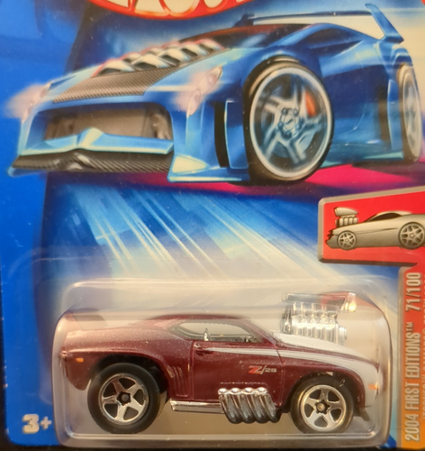 Hot Wheels 2004-071/100 First Editions Blue 'Tooned 1969