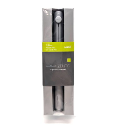 Mitsubishi Pencil uniball ZENTO signature model silver 0.38mm