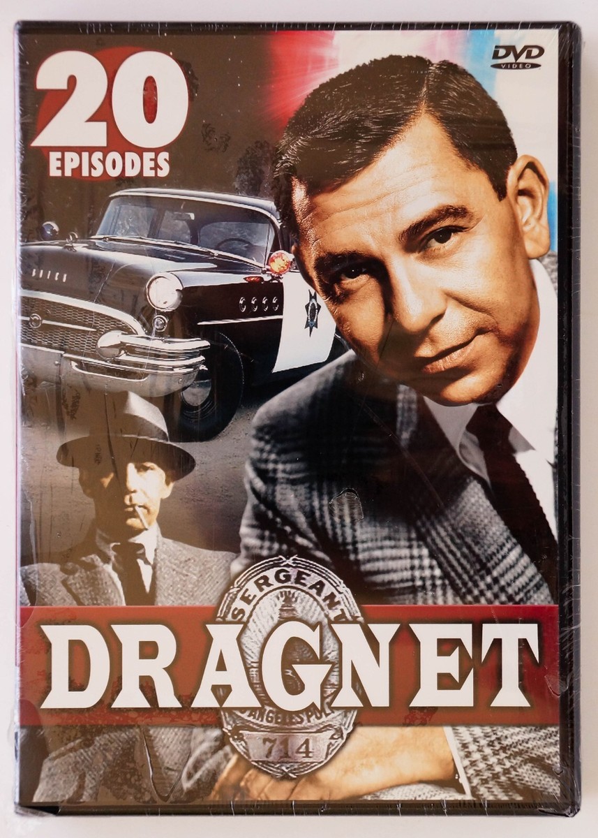 Dragnet, 20 Episodes (DVD, 2003, 2-Disc Set) Jack Webb as Joe