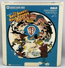 The Bugs Bunny/Road Runner Movie 1979 CED Videodisc Untested