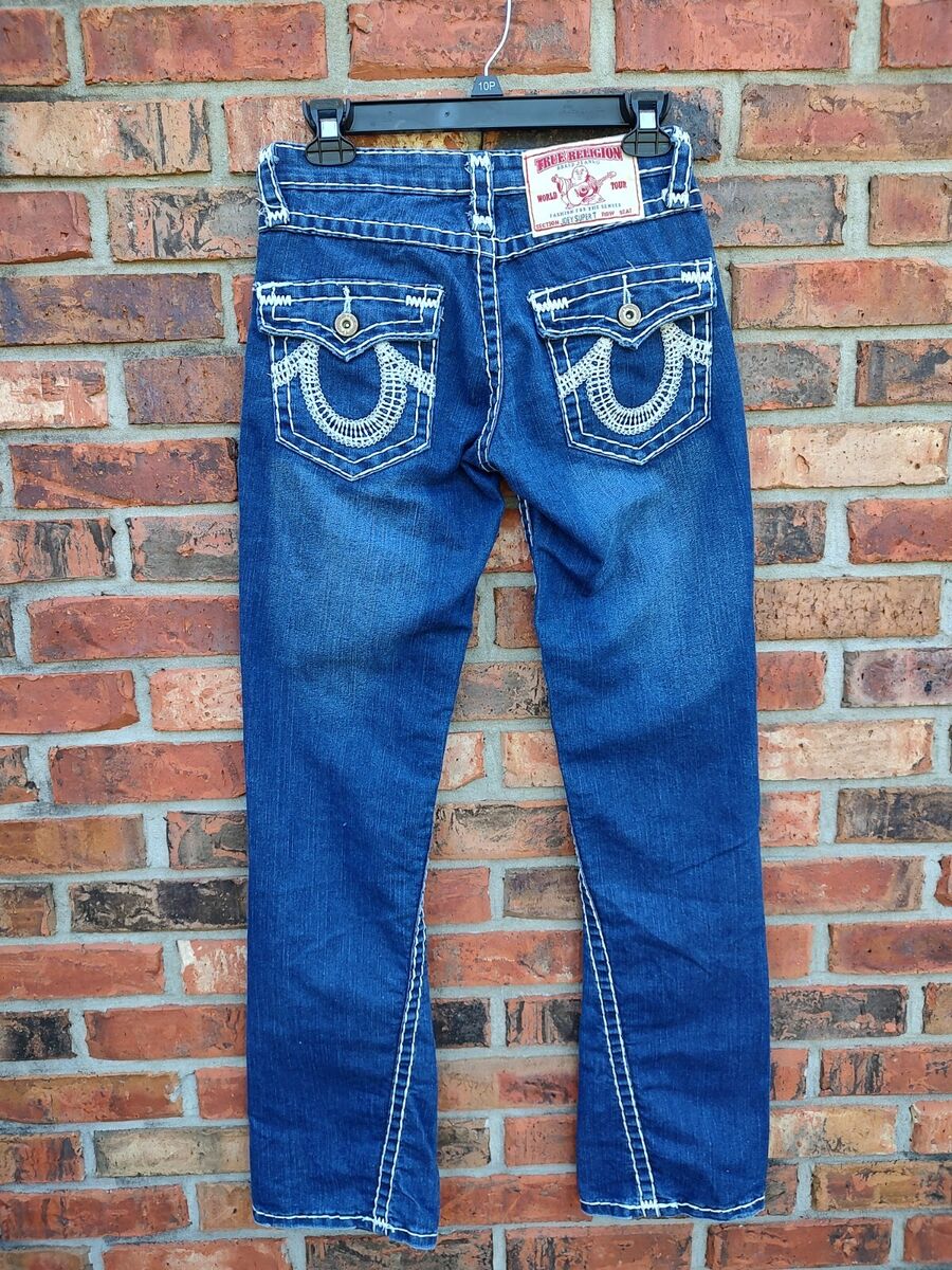 Pre-owned True Religion Women,s Size 26 Jeans-Joey Super T Pre-owned True Religion Women,s Size 26 Jeans-Joey Super T