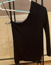 Guess 1/2 Sleeve Sweater Black SZ S