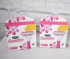20 Total - Schick Quattro for Women Refill Blades Cartridges (2 pks) NEW