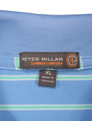 NEW PETER MILLAR WILLOUGHBY GOLF CLUB FL XL E4 summer comfort performance polo - Picture 8 of 10