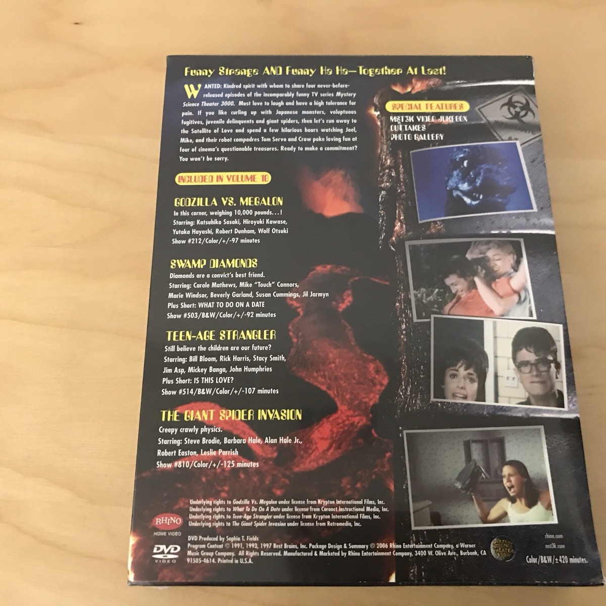 Mystery Science Theater 3000 Collection - Vol. 10 (DVD, 2006