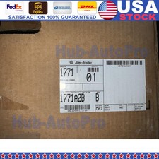 AB 1771-A2B 8-Slot Back Panel Mount Universal Input/Output Chassis US Free Tax