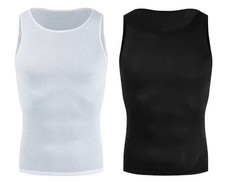 Sleeveless Mesh Cycling Base Layer &ndash; Lightweight, Breathable & Moisture Wicking